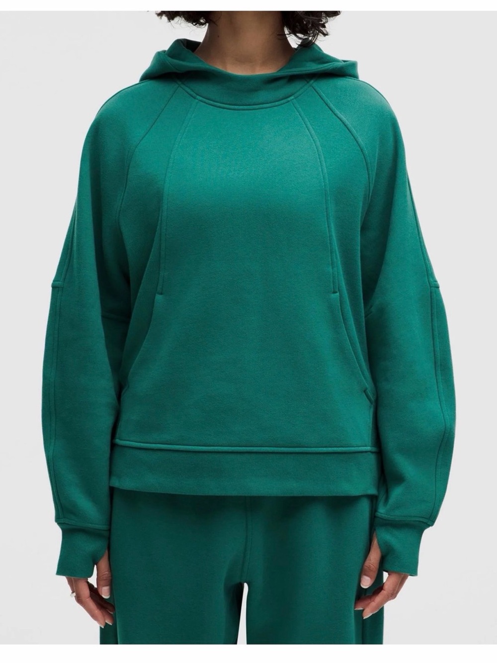 Lululemon Green No Zip Scuba Hoodie XS/S